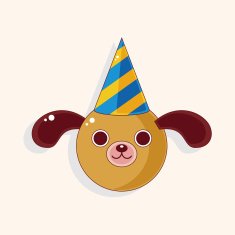 animal cartoon theme elements N254