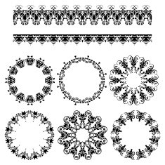 decorative borders and frames N2