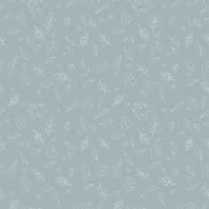 Seamless texture with floral ornament