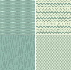 Set of four seamless abstract backgrounds N3