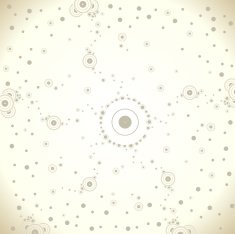 Abstract background with circles - Vector