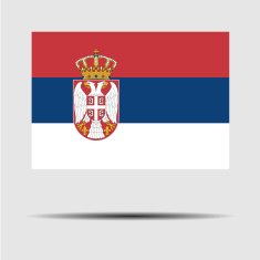 National flag of Serbia N2