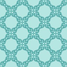 turquiose seamless pattern