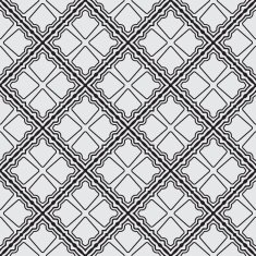 Black seamless pattern N16