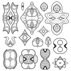 Vector Deco Abstract Elements N15