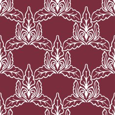 Seamless with vintage floral pattern N107