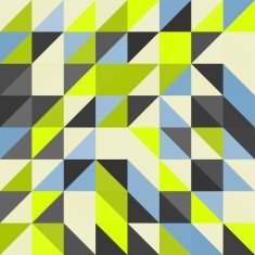 Geometric triangles background Mosaic N5
