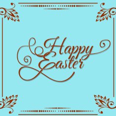 Easter holiday for invitations and greeting cards