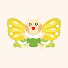 butterfly theme elements N30