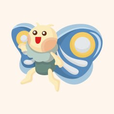 butterfly theme elements N34