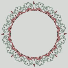 Abstract background ornament geometric vintage N2