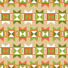 Traditional Indian Seamless Ornament