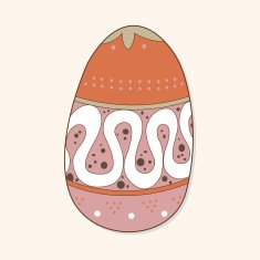 easter painting egg theme elements vector eps N168