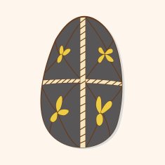 easter painting egg theme elements vector eps N174
