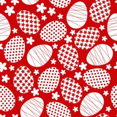 seamless pattern with easter eggs N29