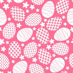 seamless pattern with easter eggs N30