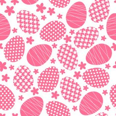 seamless pattern with easter eggs N32