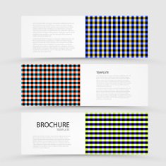 Vector modern banners set on gray background N28