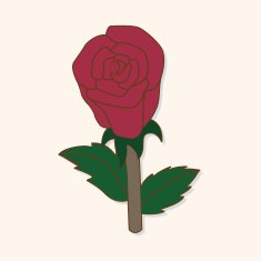 flower theme elements vector eps N234
