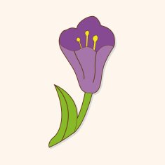 flower theme elements vector eps N237