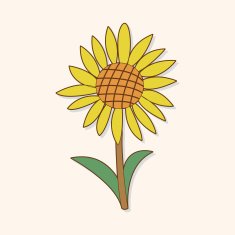 flower theme elements vector eps N238