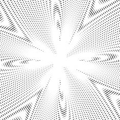 Moire pattern monochrome background with trance effect Optical N3