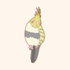 bird cartoon theme elements vector eps N163