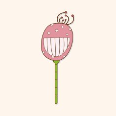 flower theme elements vector eps N245