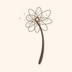 flower theme elements vector eps N247