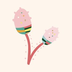 flower theme elements vector eps N260