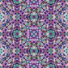 Beautiful seamless color kaleidoscope N4