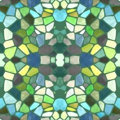 Beautiful seamless color kaleidoscope N6