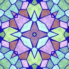 Beautiful seamless color kaleidoscope N8