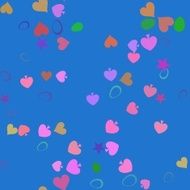 Color merry happily seamless background N2