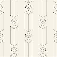 Seamless line pattern tile background geometric N14