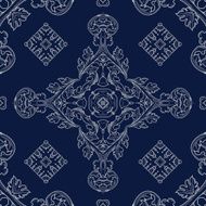 abstract vintage geometric wallpaper pattern seamless background N26