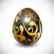 Beautiful Easter Egg Background Vector Illustration N40