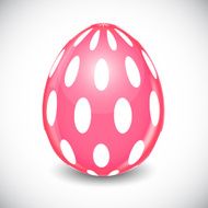 Beautiful Easter Egg Background Vector Illustration N86