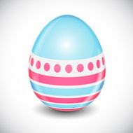 Beautiful Easter Egg Background Vector Illustration N87