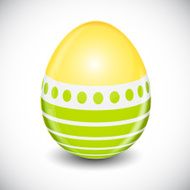 Beautiful Easter Egg Background Vector Illustration N88