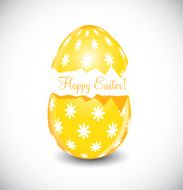 Beautiful Easter Egg Vector Illustration N2