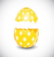 Beautiful Easter Egg Vector Illustration N3