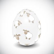 Beautiful Easter Egg Vector Illustration N7