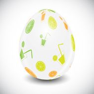 Beautiful Easter Egg Vector Illustration N11