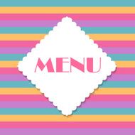 Restaurant menu template vector illustration N10
