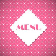 Restaurant menu template vector illustration N12