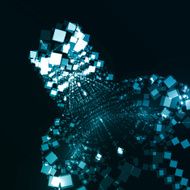 Abstract futuristic illustration N4