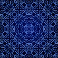 Blue seamless wallpaper pattern