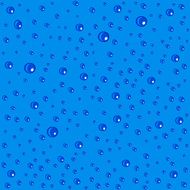 illustration seamless background of water drops