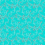 illustration background seamless gems and pattern N2